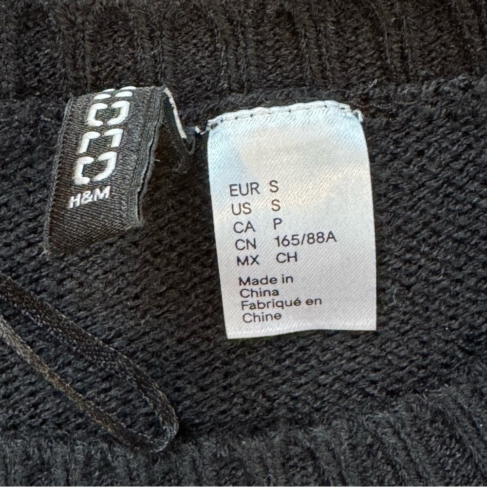 H&M Festive Black Sweater with Green Tree - Picture 2 of 2